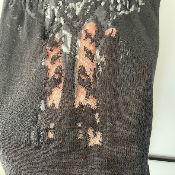 [m] Titika Black Mesh Print Design Activewear Tank Top Breathable & Soft - Picture 5 of 8